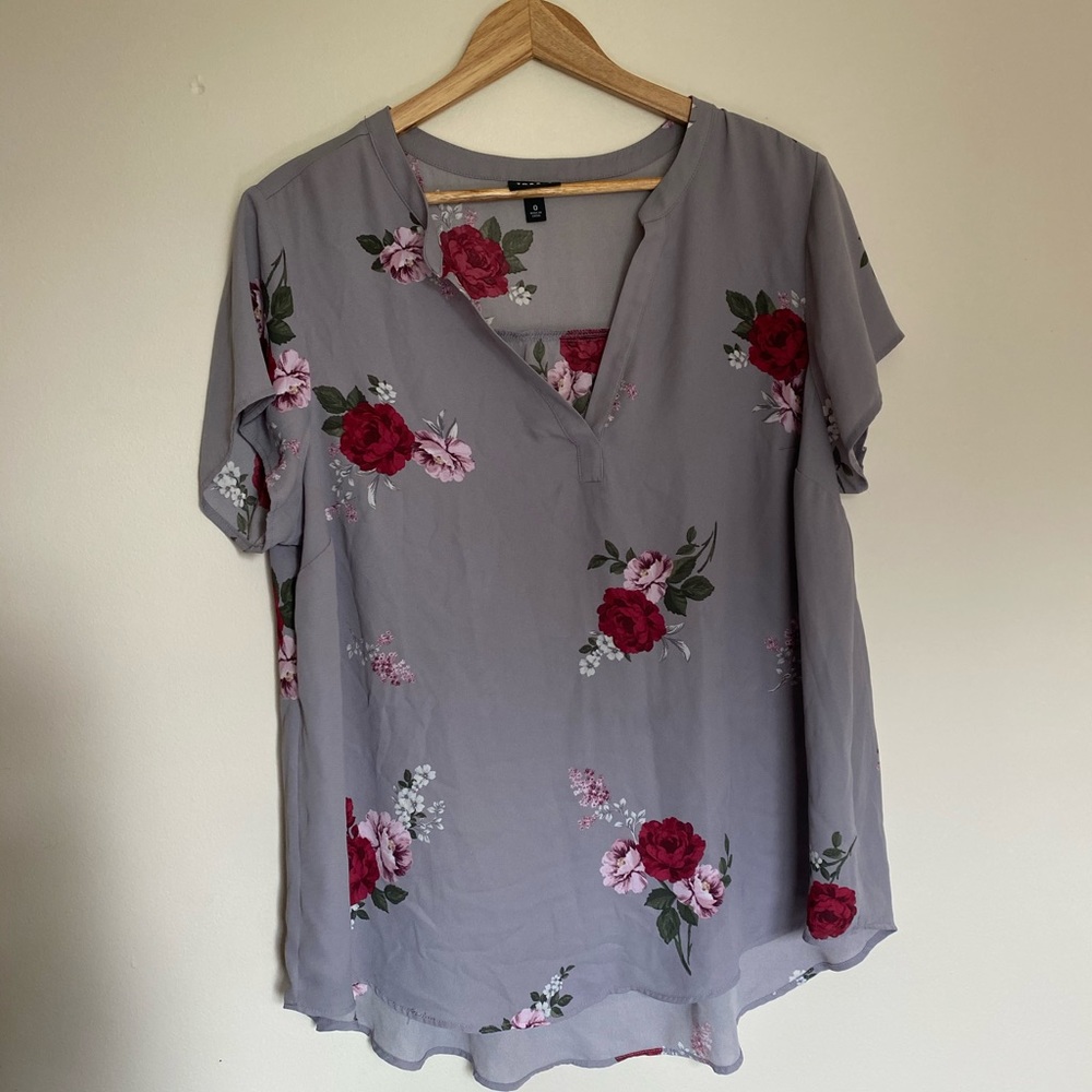Torrid floral blouse